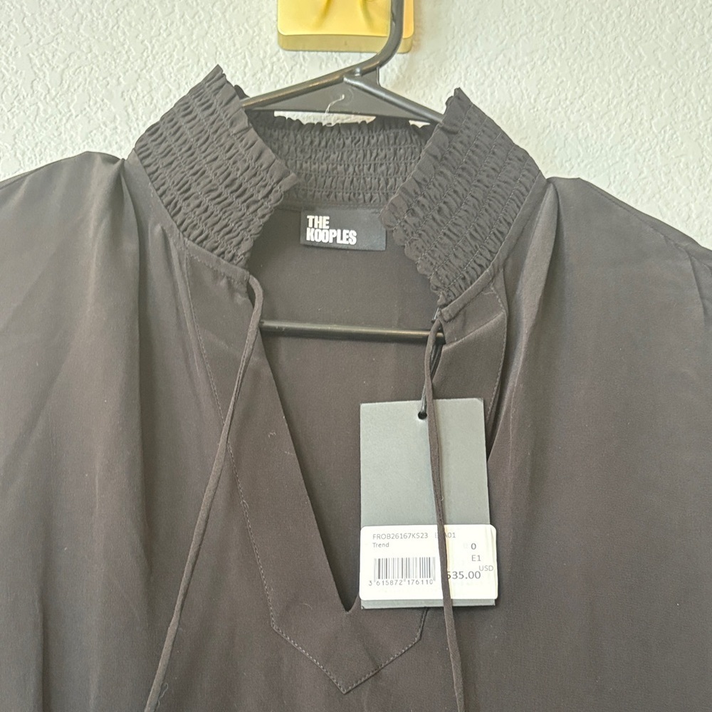 The Kooples Black Long Sleeve Dress - Picture 8 of 9